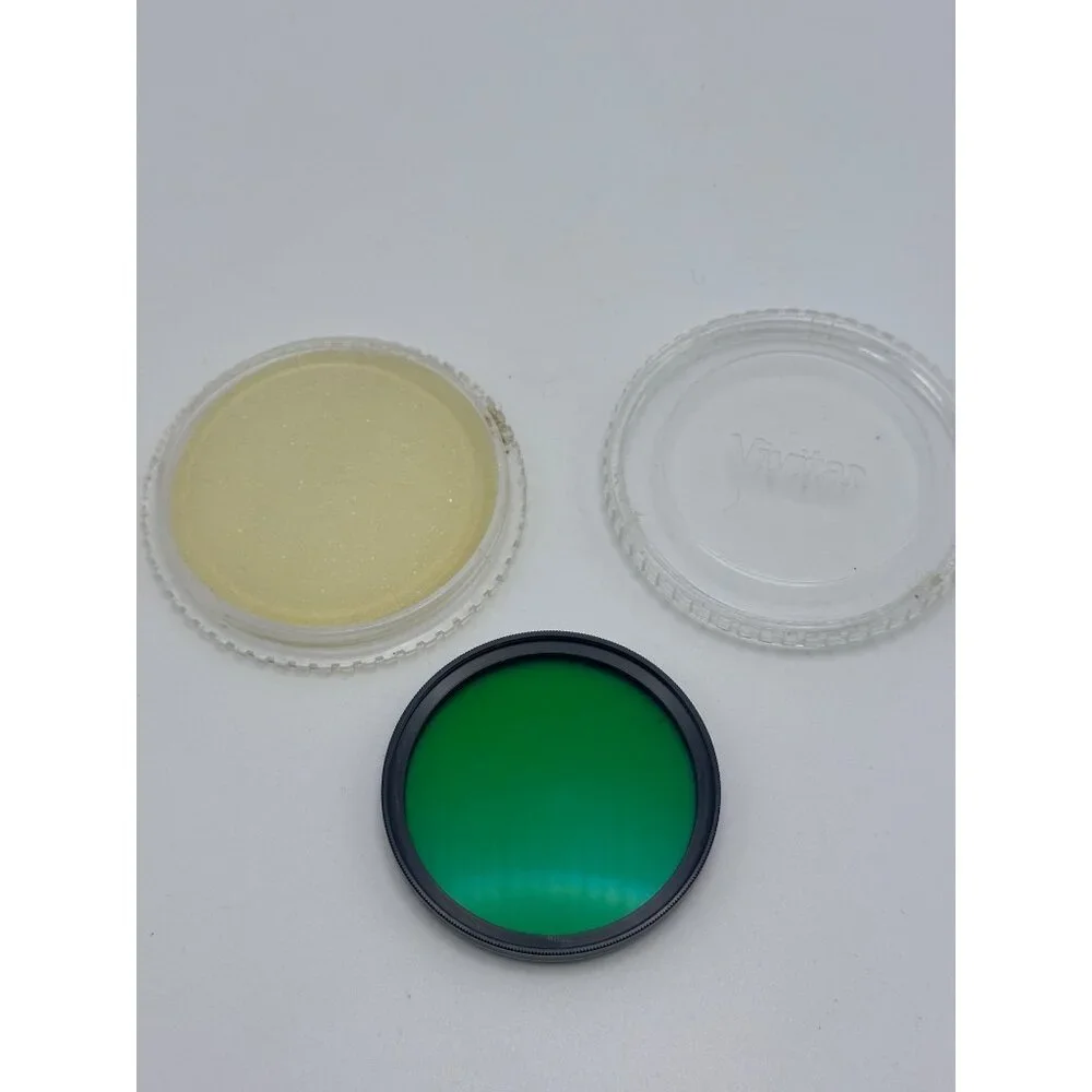 Vivitar 58mm X1 Light Green B&W Contrast Filter Photography Camera Japan